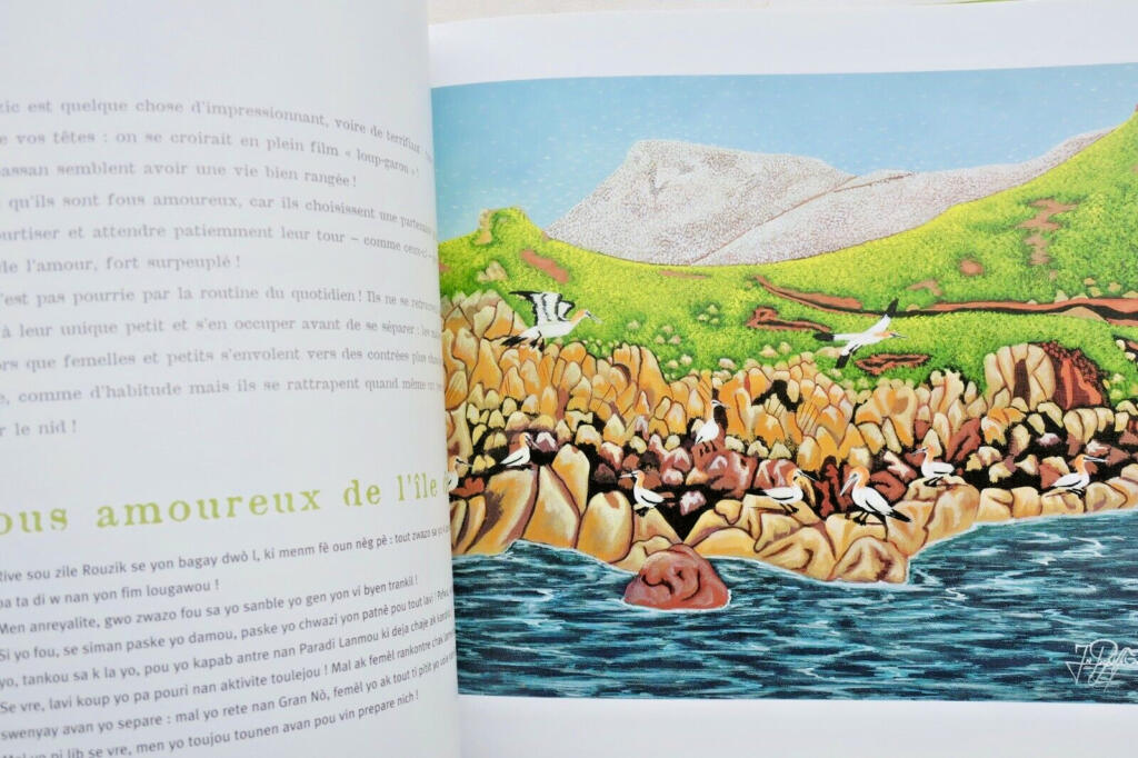 Reise eines haitianischen Malers in der Bretagne