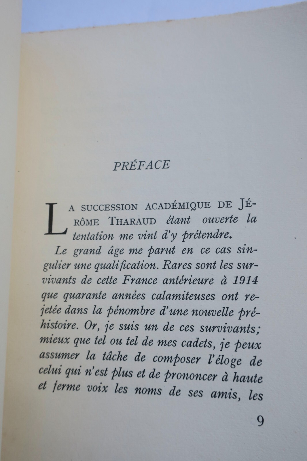 Eulogy of Jérôme Tharaud with dedication – Image 7