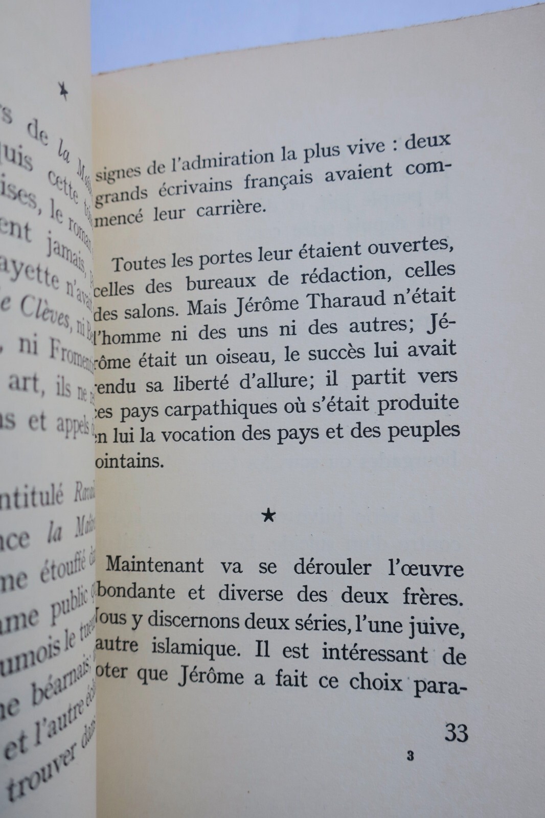 HALEVY (Daniel). Eloge de Jérôme Tharaud + dédicace - La Librairie Antique
