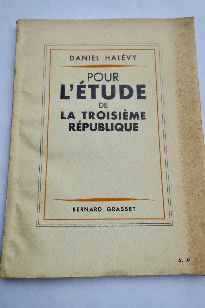 Study of the Third Republic