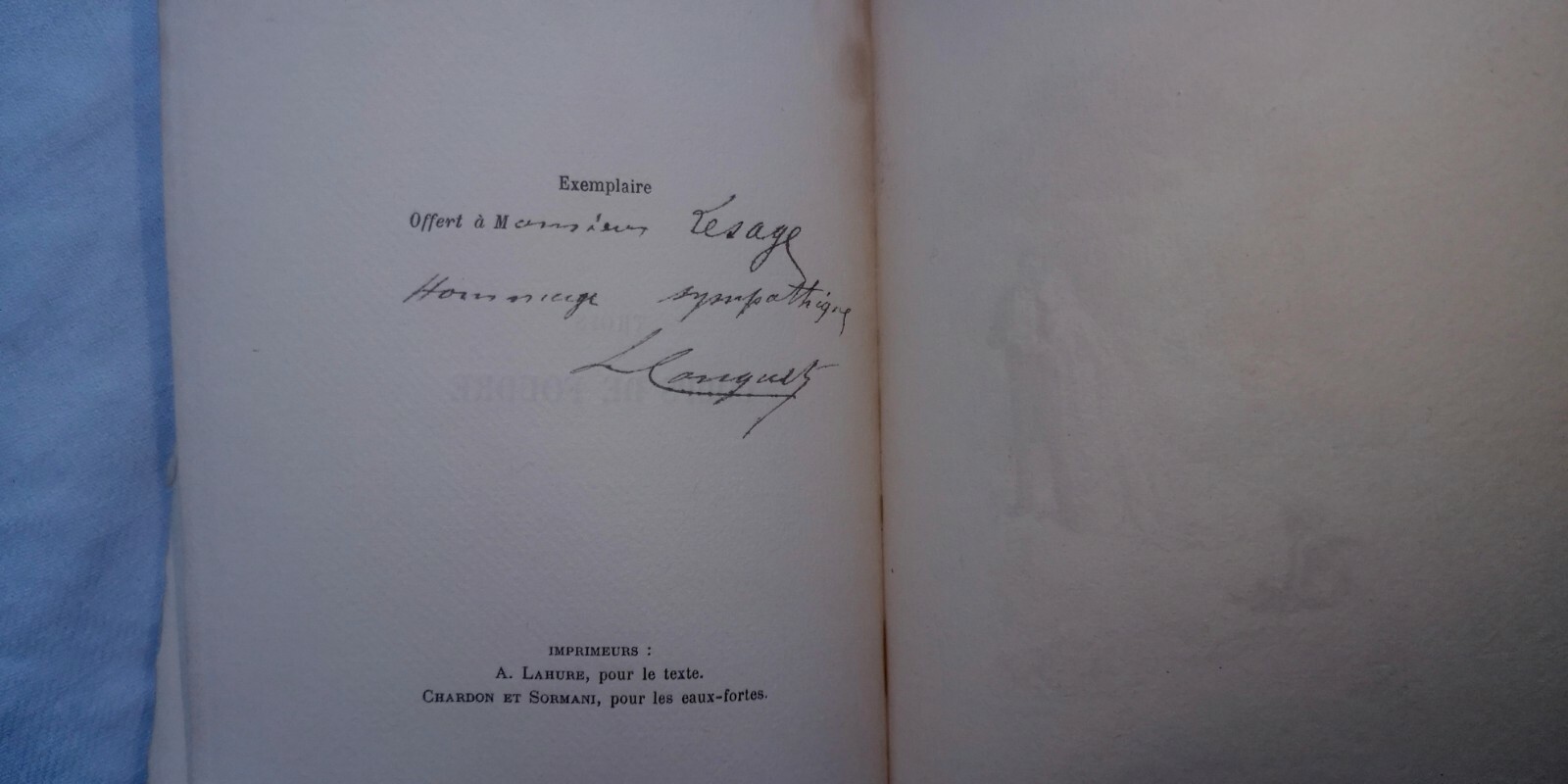 Three Strokes of Lightning - inscribed copy - Image 4