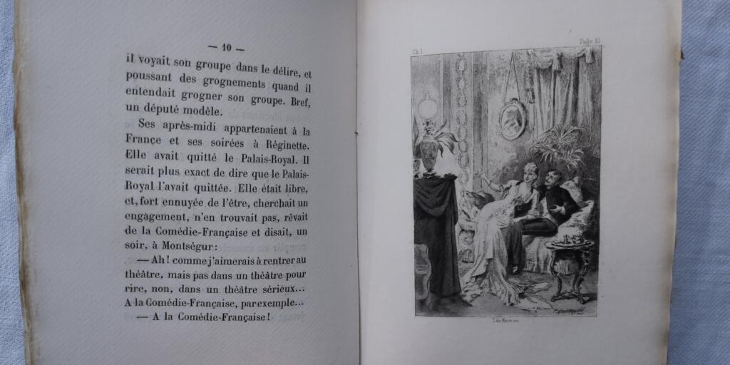 HALEVY Trois coups de foudre 1886 + envoi