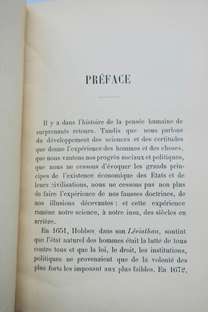 HAMELIUS ETIENNE PHILOSOPHIE DE L&rsquo;ECONOMIE POLITIQUE 1891