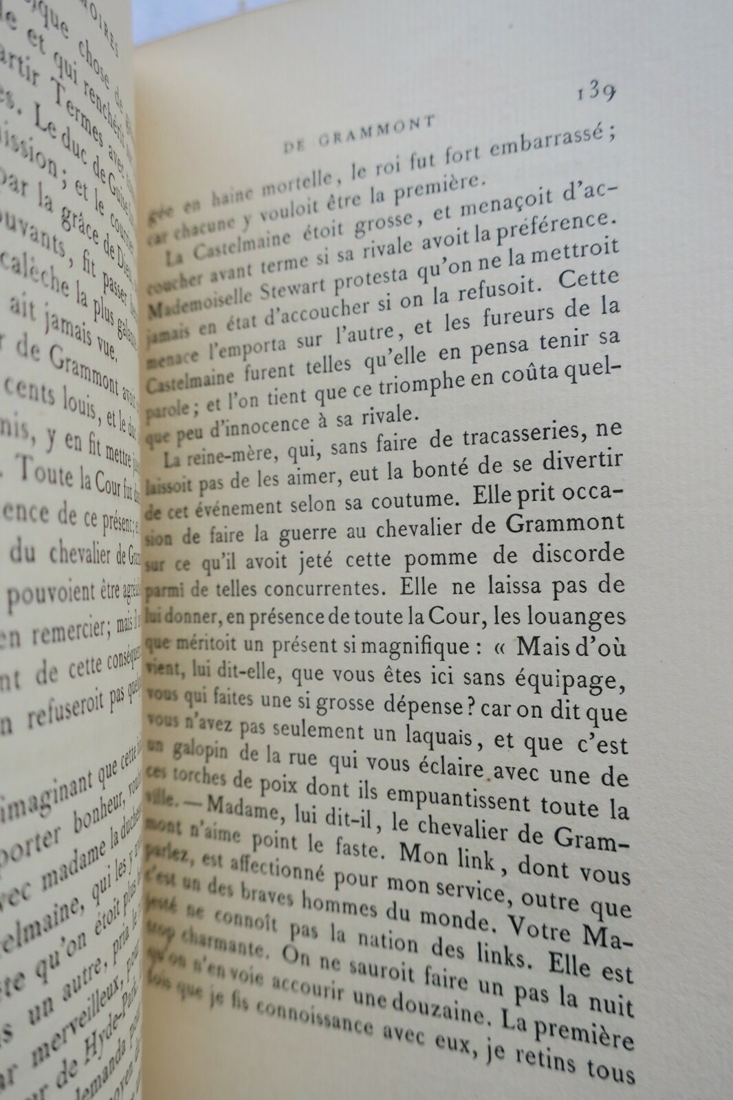 グラモン騎士の回想録<span class="lla-card-orig-wrap"><span class="lla-card-orig">❦ Hamilton Mémoires du chevalier de Grammont 1876</span></span> - La Librairie Antique