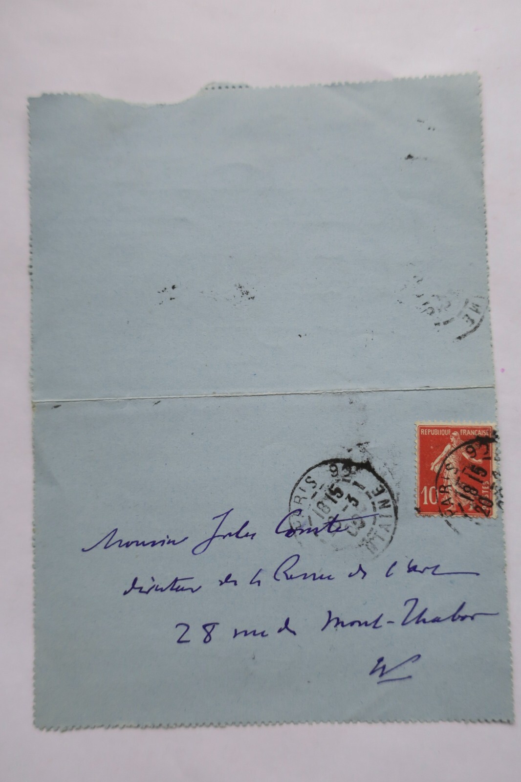 Hanotaux lettre autographe manuscrite - La Librairie Antique