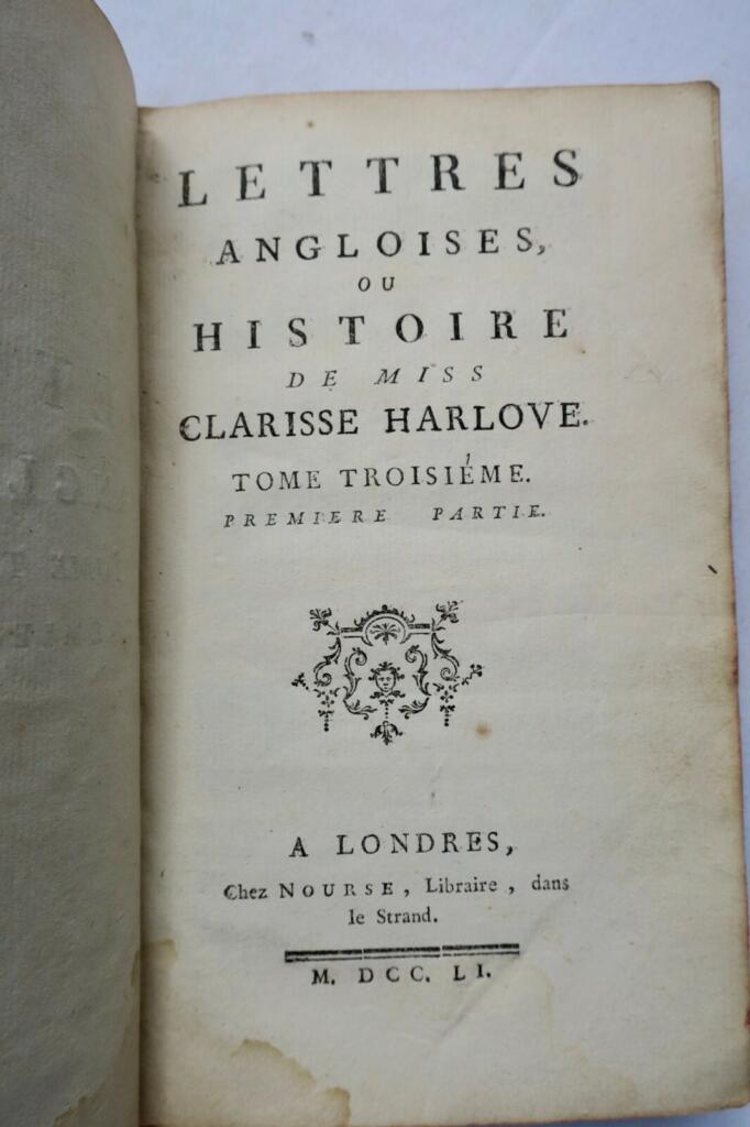 Englische Briefe - Geschichte von Miss Harlove