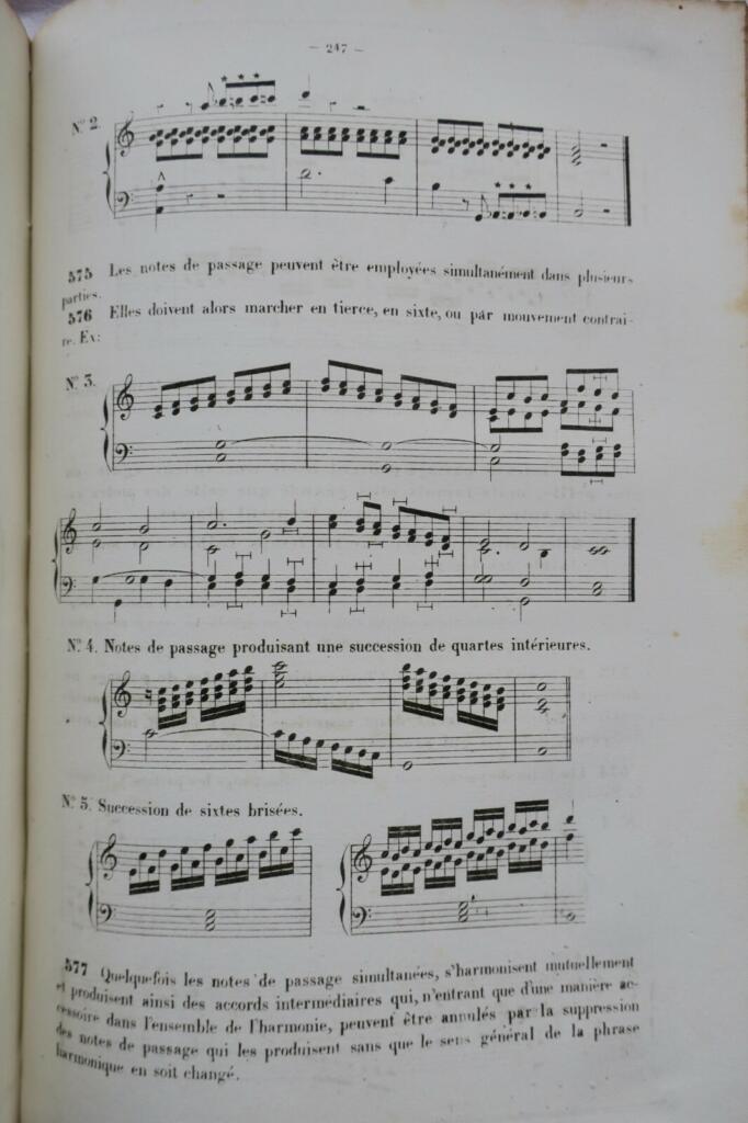 Savards Harmonielehre von 1853