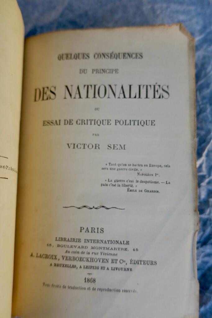 Political critique on nationalism's consequences