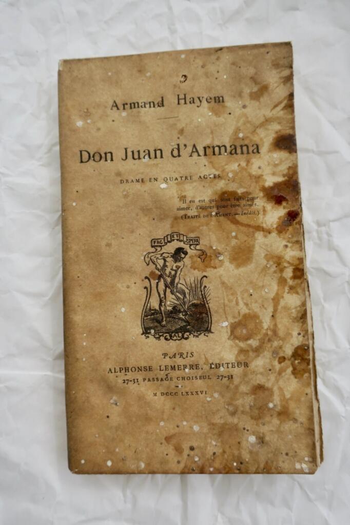 Don Juan d'Armana - Seltene Ausgabe 1886