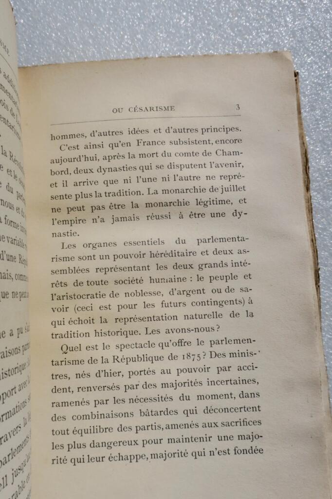 Federalism or Caesarism: Political Choice 1885