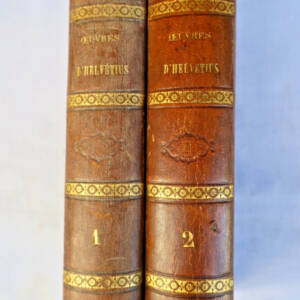 HELVETIUS Oeuvres complètes d'Helvetius 1818