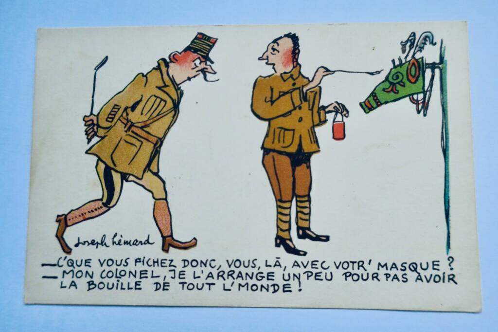 Hémard's Masked Figure - 1940