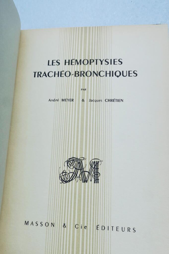 Tracheo-bronchial hemoptysis