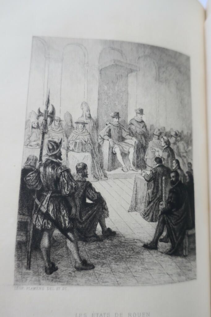 Biography of Henri IV with illustrations