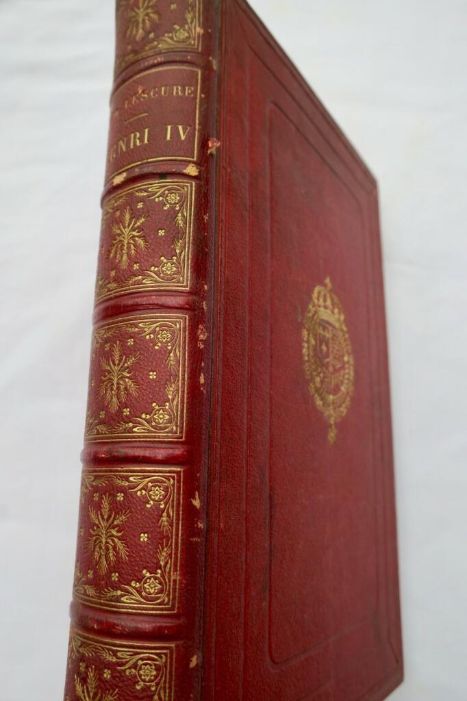 Biography of Henri IV with illustrations