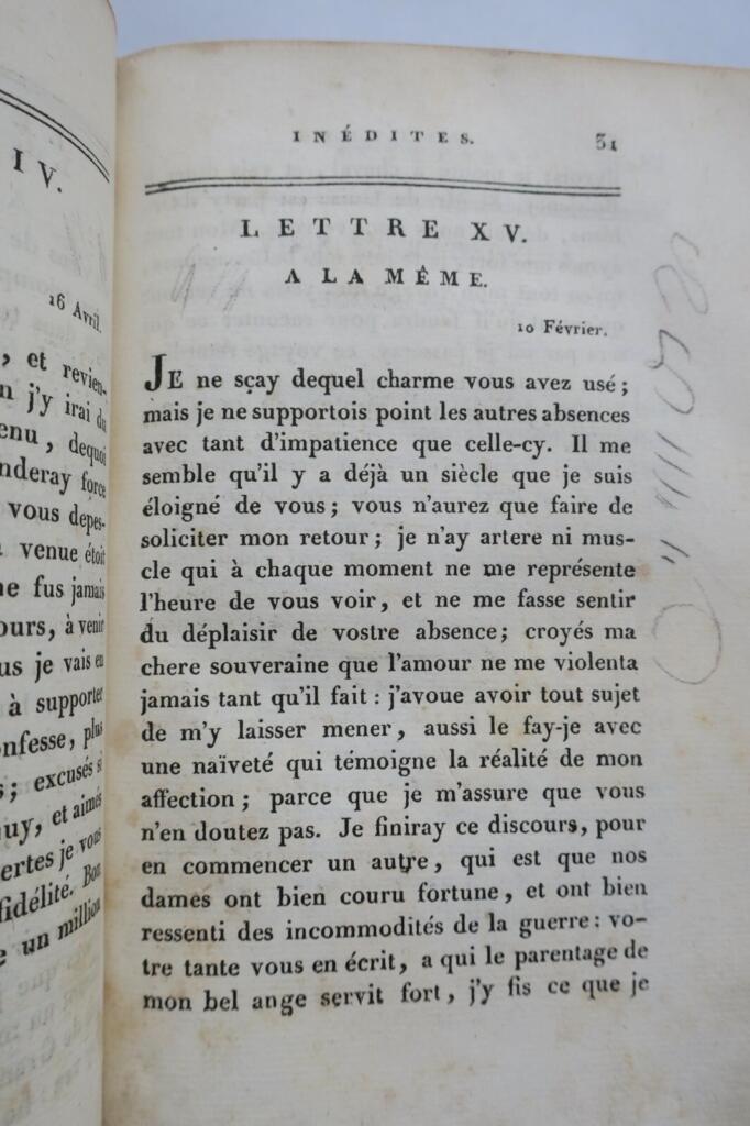 Unpublished letters of historical figures