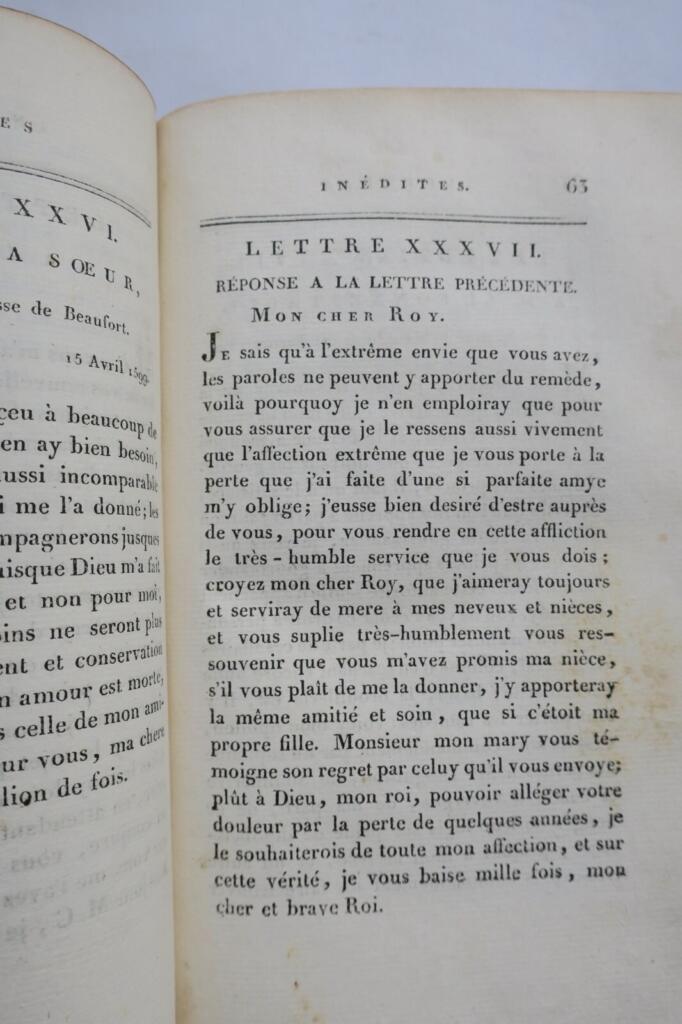Unpublished letters of historical figures