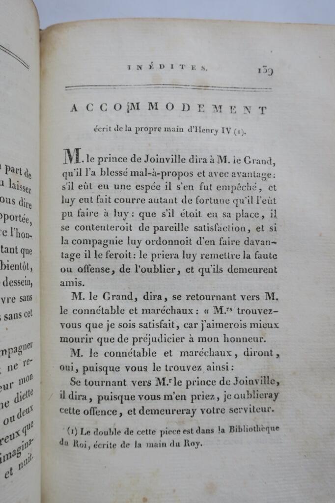 Unpublished letters of Henri IV and celebrated correspondents