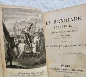 Henriade in burleske Verse übertragen. 1829
