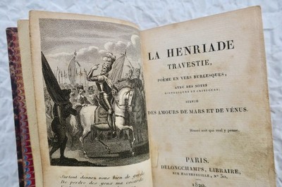 Henriade Transformed Into Burlesque Verses. 1829