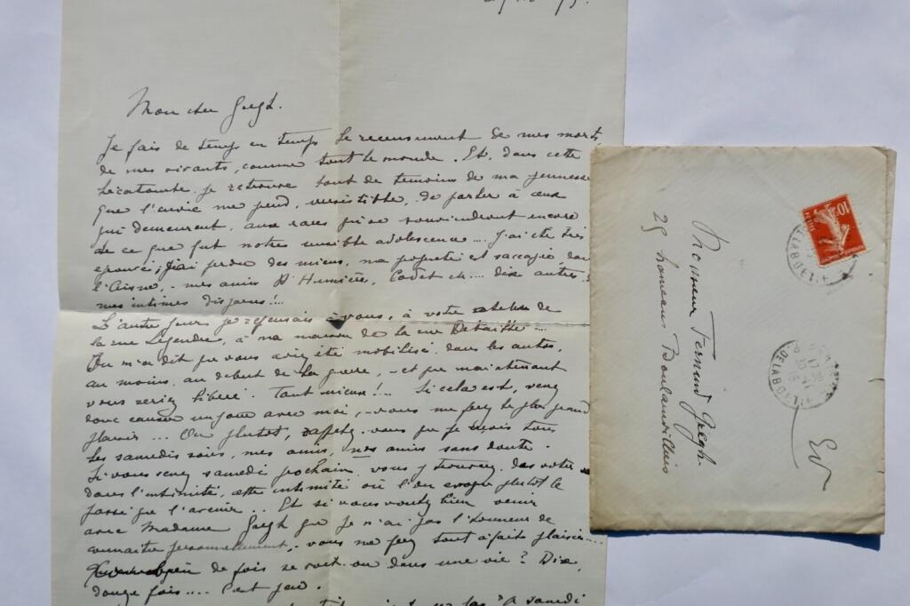 Henry Bataille belle lettre autographe signée