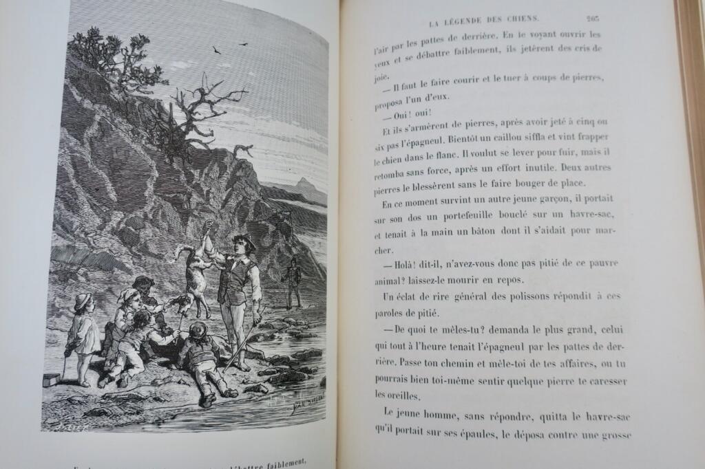 Henry Berthoud La cassette des sept amis – Contes Yan Dargent 1869
