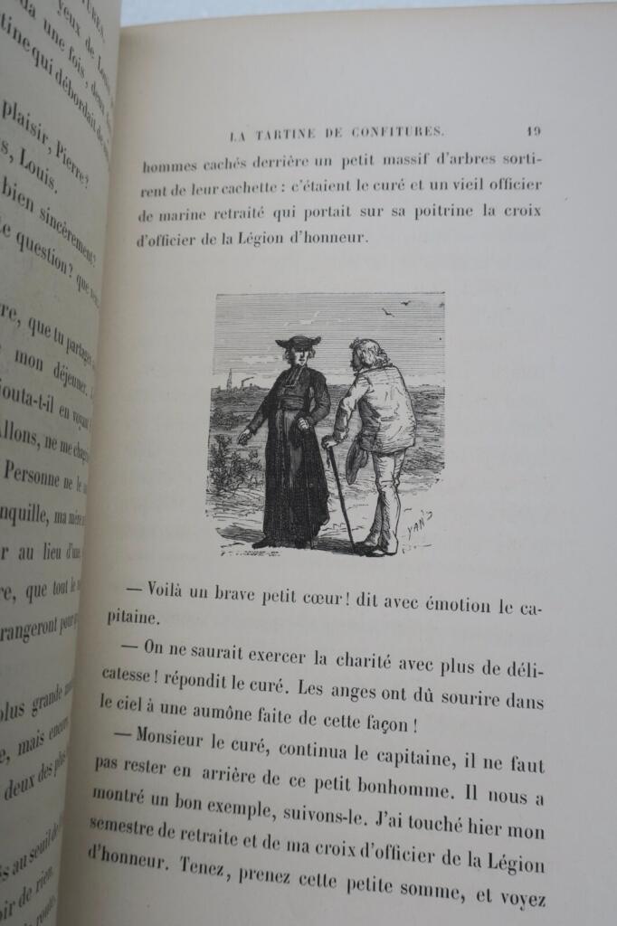 Henry Berthoud La cassette des sept amis – Contes Yan Dargent 1869