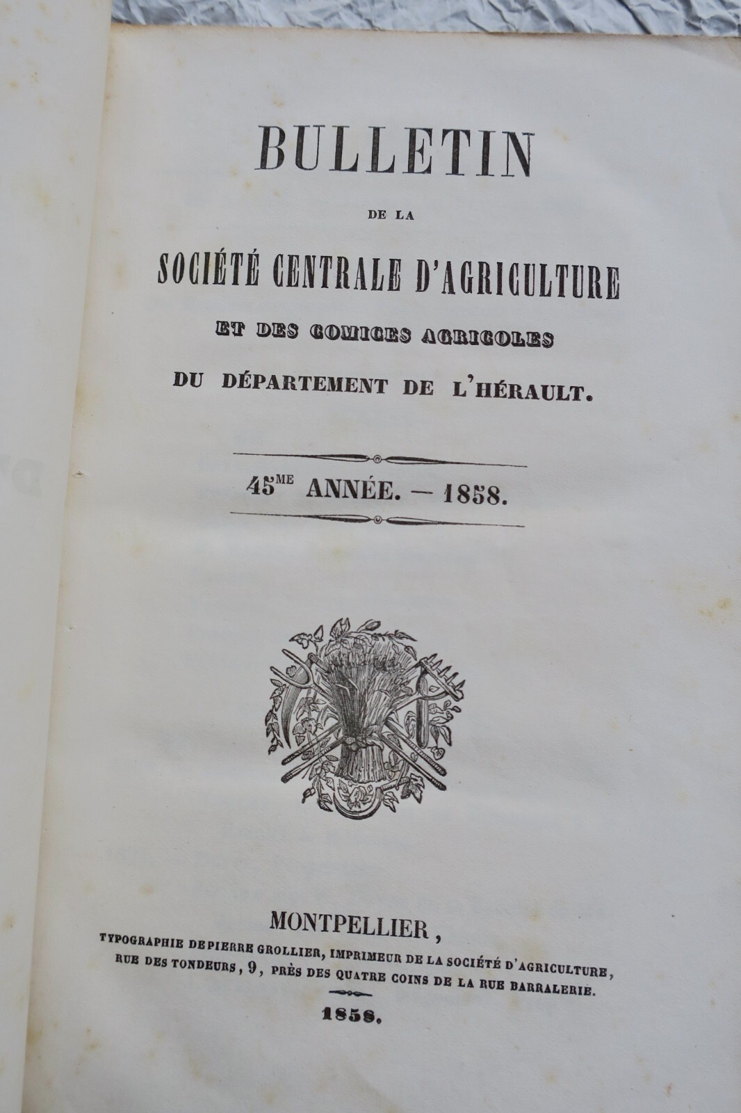 Agrarische Bulletin aus Hérault - Image 3