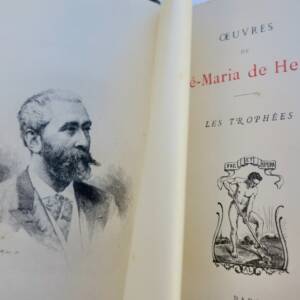 Heredia, J. M. de Oeuvres de. Les Trophées Alphonse Lemerre