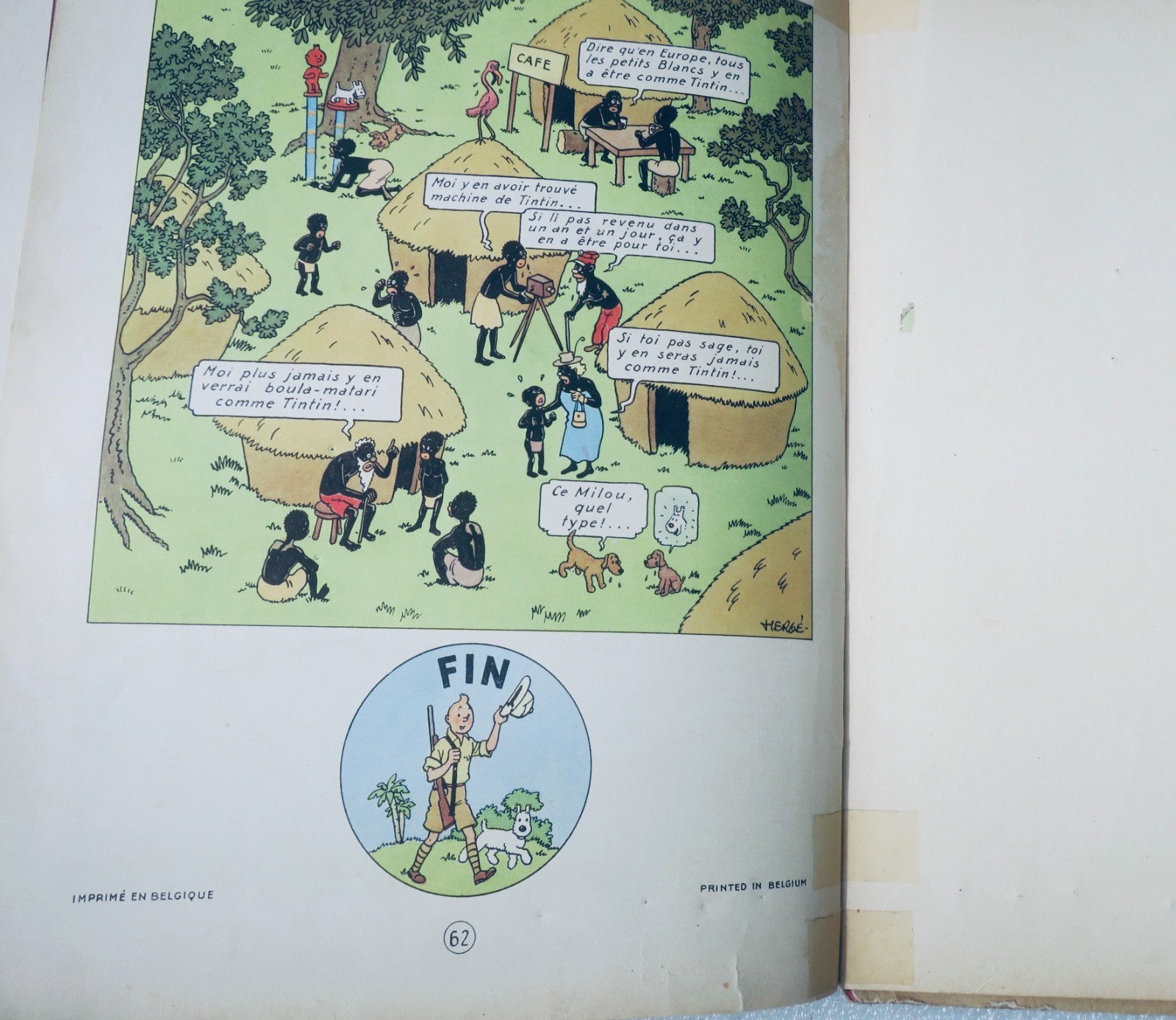 Hergé Les Aventures de Tintin: Tintin au Congo – Image 9