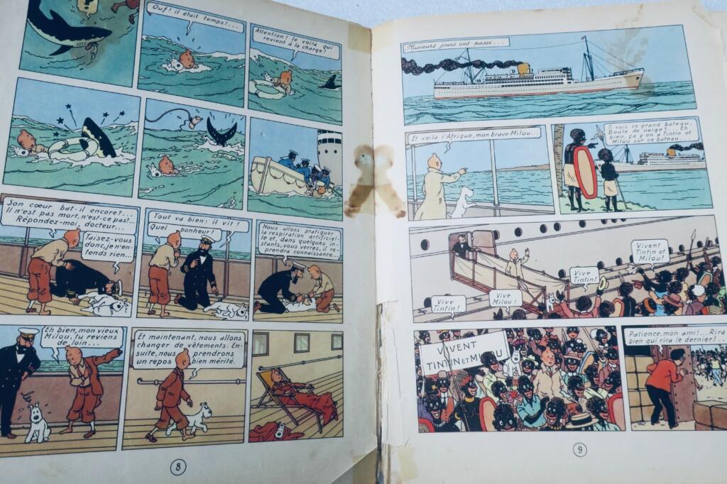 Hergé Les Aventures de Tintin: Tintin au Congo