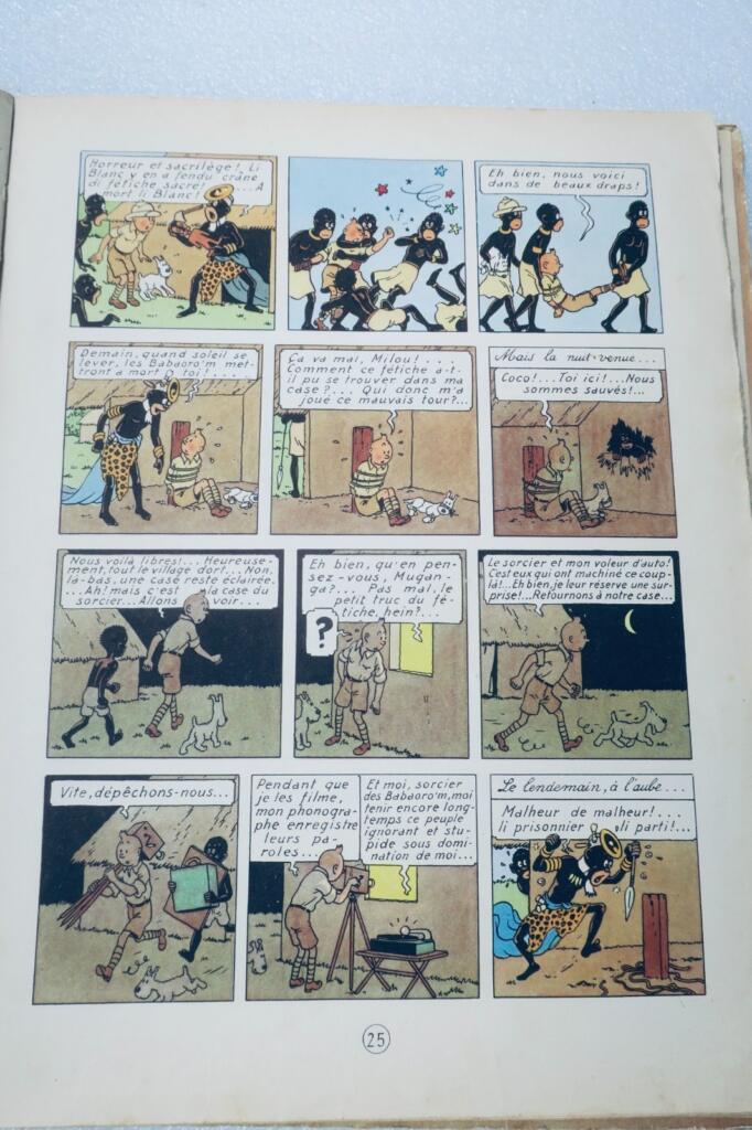 Hergé Les Aventures de Tintin: Tintin au Congo