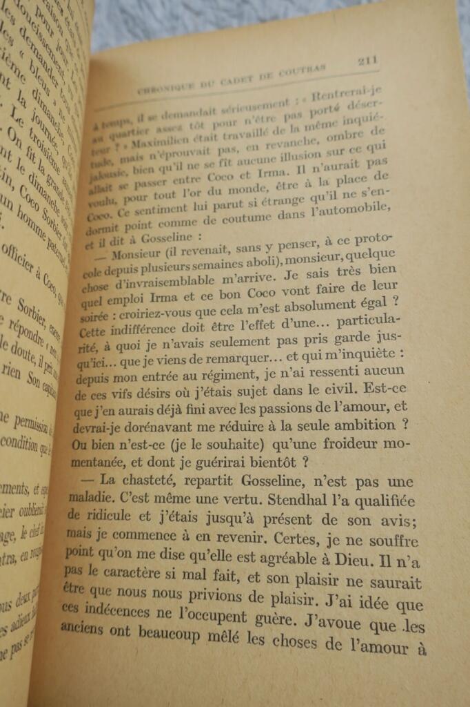 Chronik des Cadet de Coutras