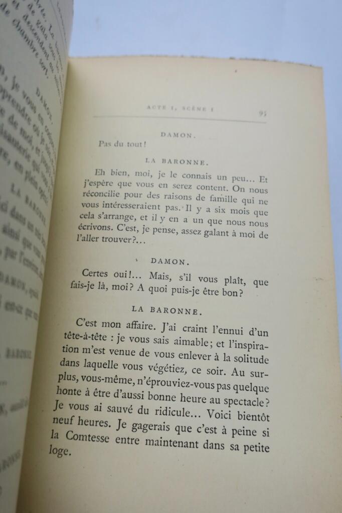 HERVIEU PAUL OEUVRES DE PAUL HERVIEU, THEATRE + dédicace