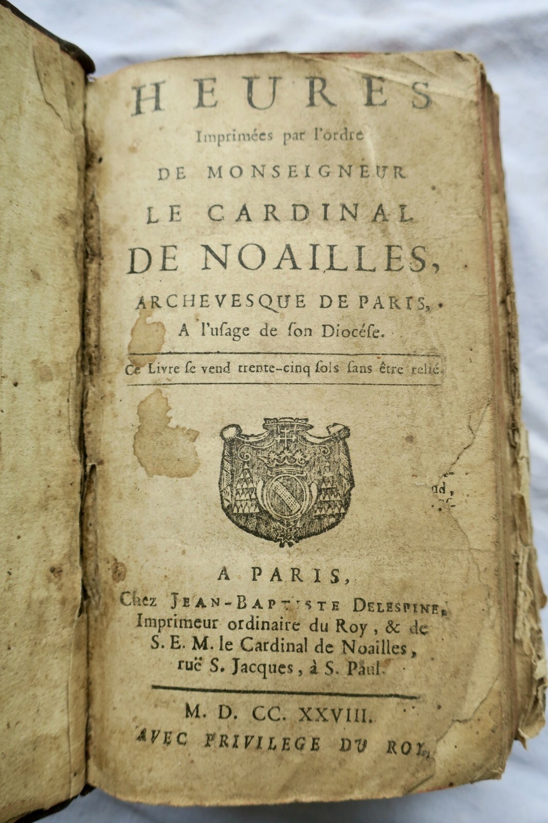Gebetbuch des Kardinals von 1728 - Image 3