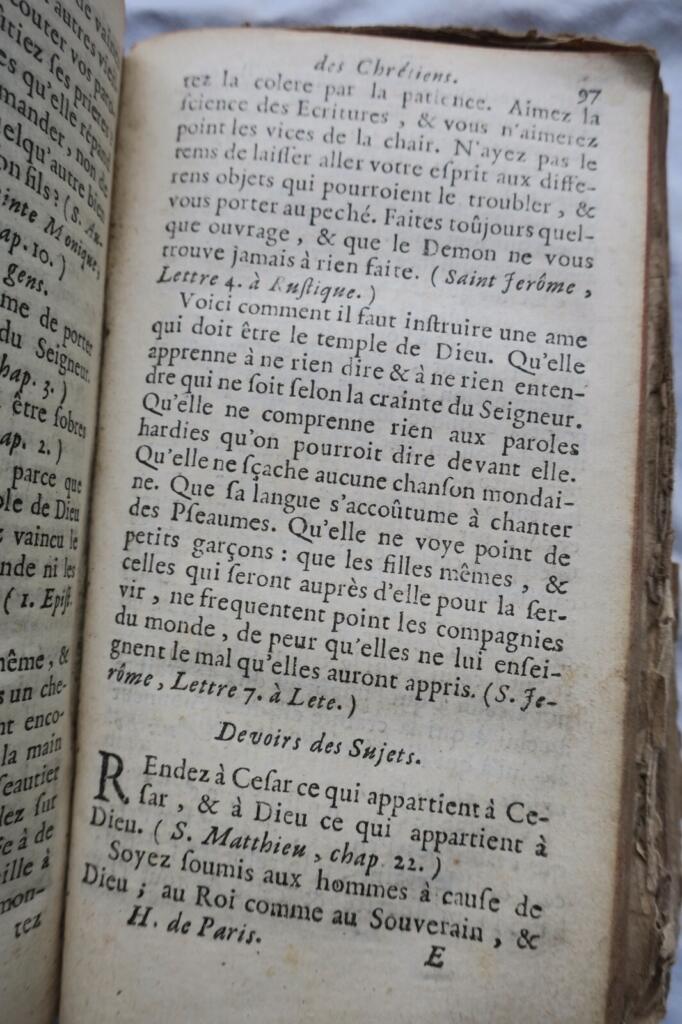 Cardinal de Noailles' Diocesan Prayer Book, 1728