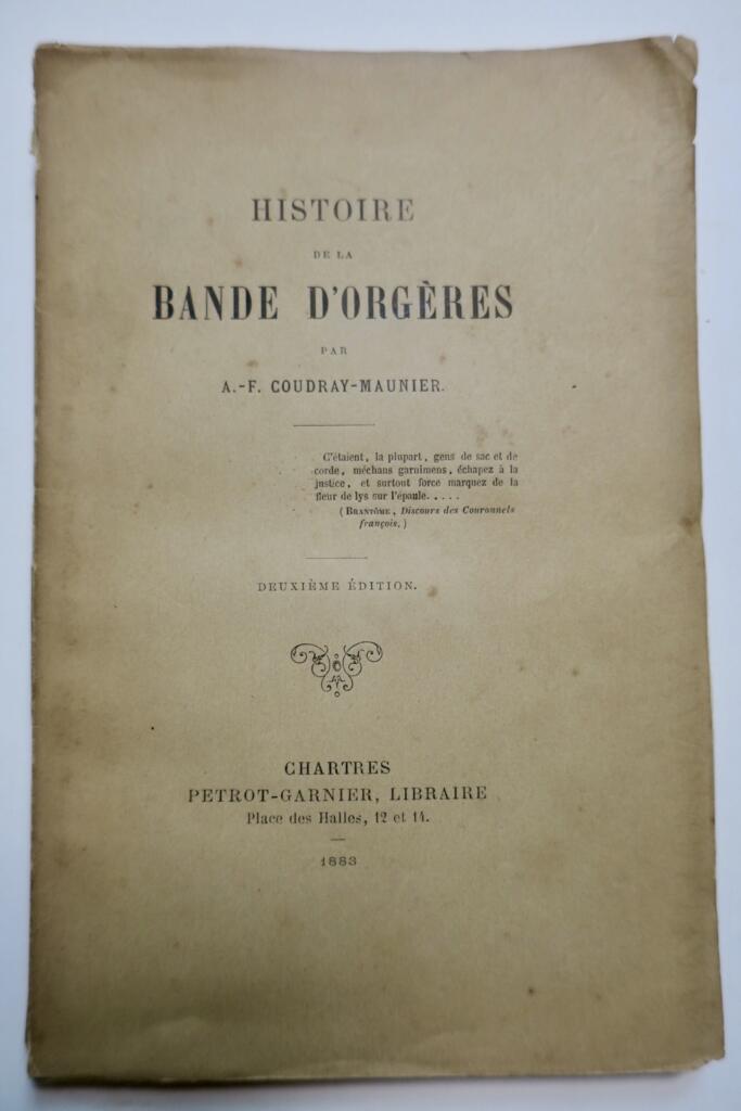 Historische Erzählung über die berüchtigte Bande