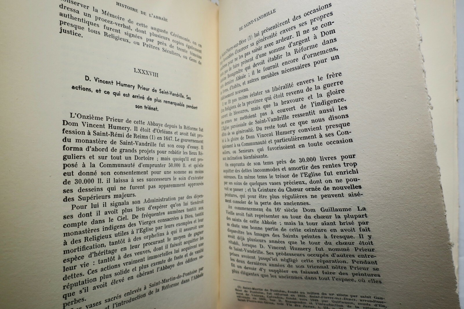History of the Abbey of Saint-Wandrille<span class="lla-card-orig-wrap"><span class="lla-card-orig">❦ HISTOIRE DE L’ABBAÏE [ABBAYE] SAINT VANDRILLE 1936</span></span> - La Librairie Antique