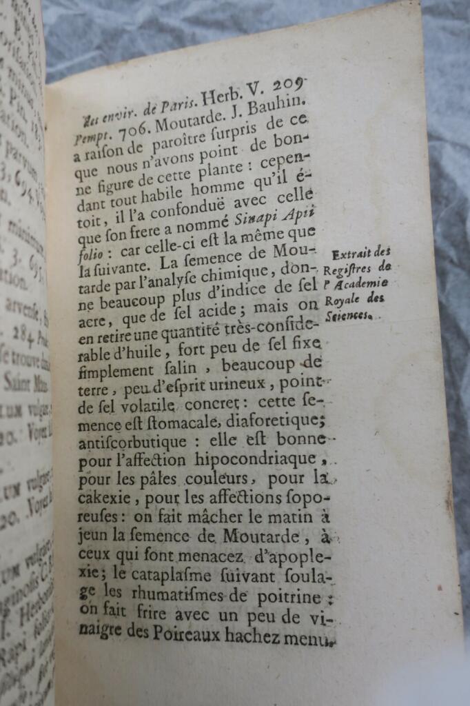 Flora of Paris and its medicinal use