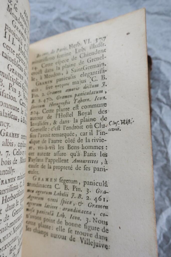 Flora of Paris and its medicinal use