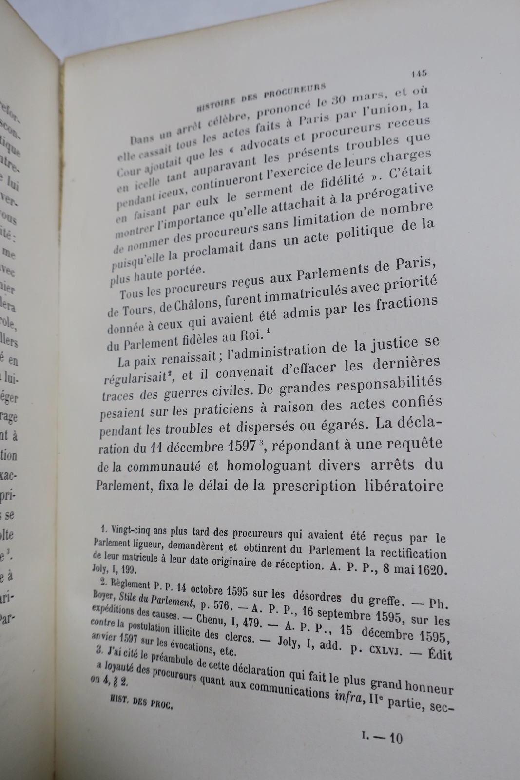 History of Legal Representatives<span class="lla-card-orig-wrap"><span class="lla-card-orig">❦ Histoire des Procureurs et des Avoués 1483-1816</span></span> - La Librairie Antique