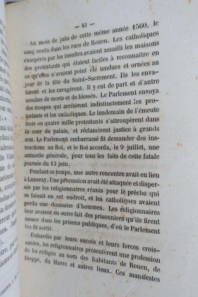 Protestant history in Normandy from its origins