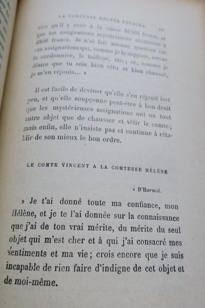Biografie der Gräfin Hélène Potocka