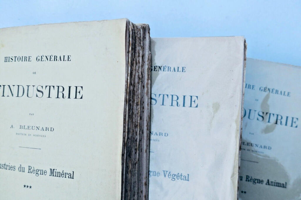 Histoire générale de l’Industrie. Industries du règne végétal. Industries…