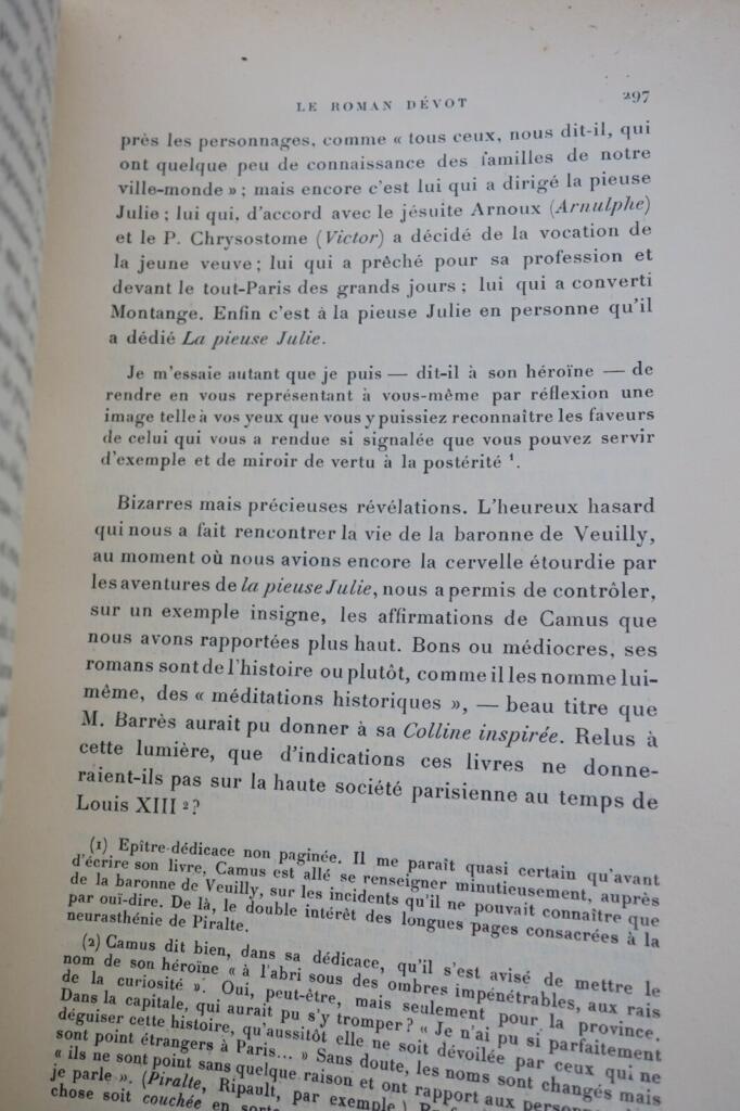 Literary history of religious sentiment in France