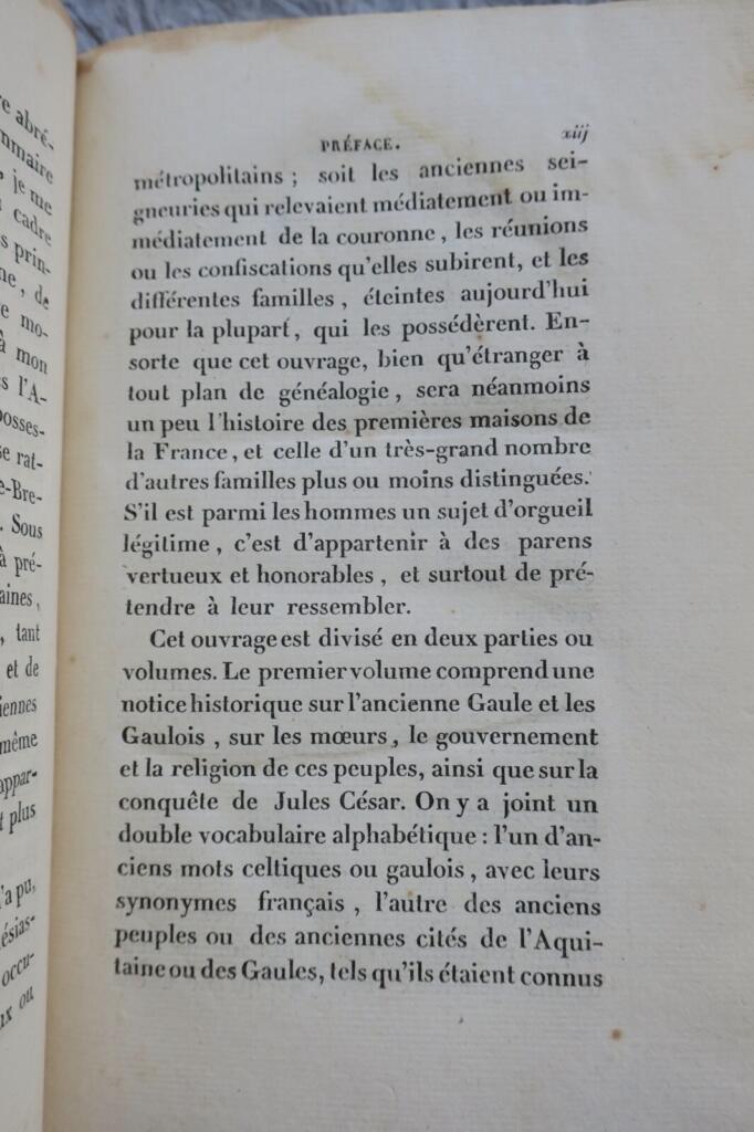 Political and Statistical History of Aquitaine