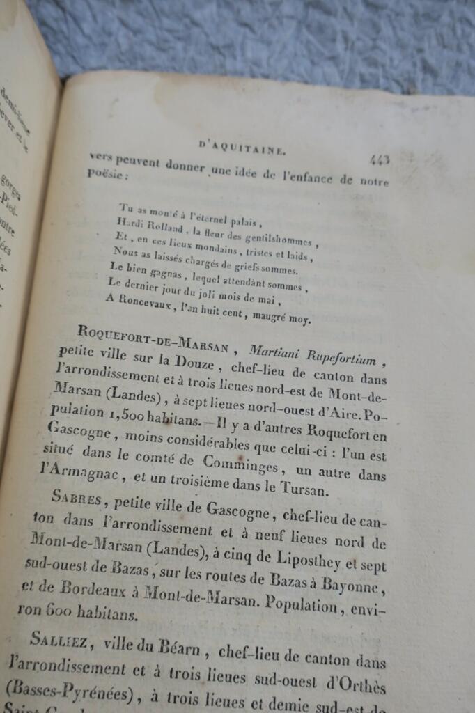 Political and Statistical History of Aquitaine