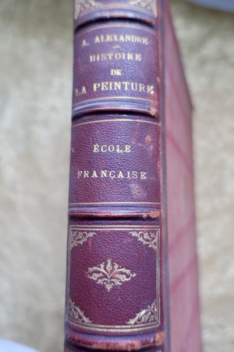 フランス絵画の通史<span class="lla-card-orig-wrap"><span class="lla-card-orig">❦ Histoire populaire de la peinture en France. Ecole française.</span></span> - La Librairie Antique