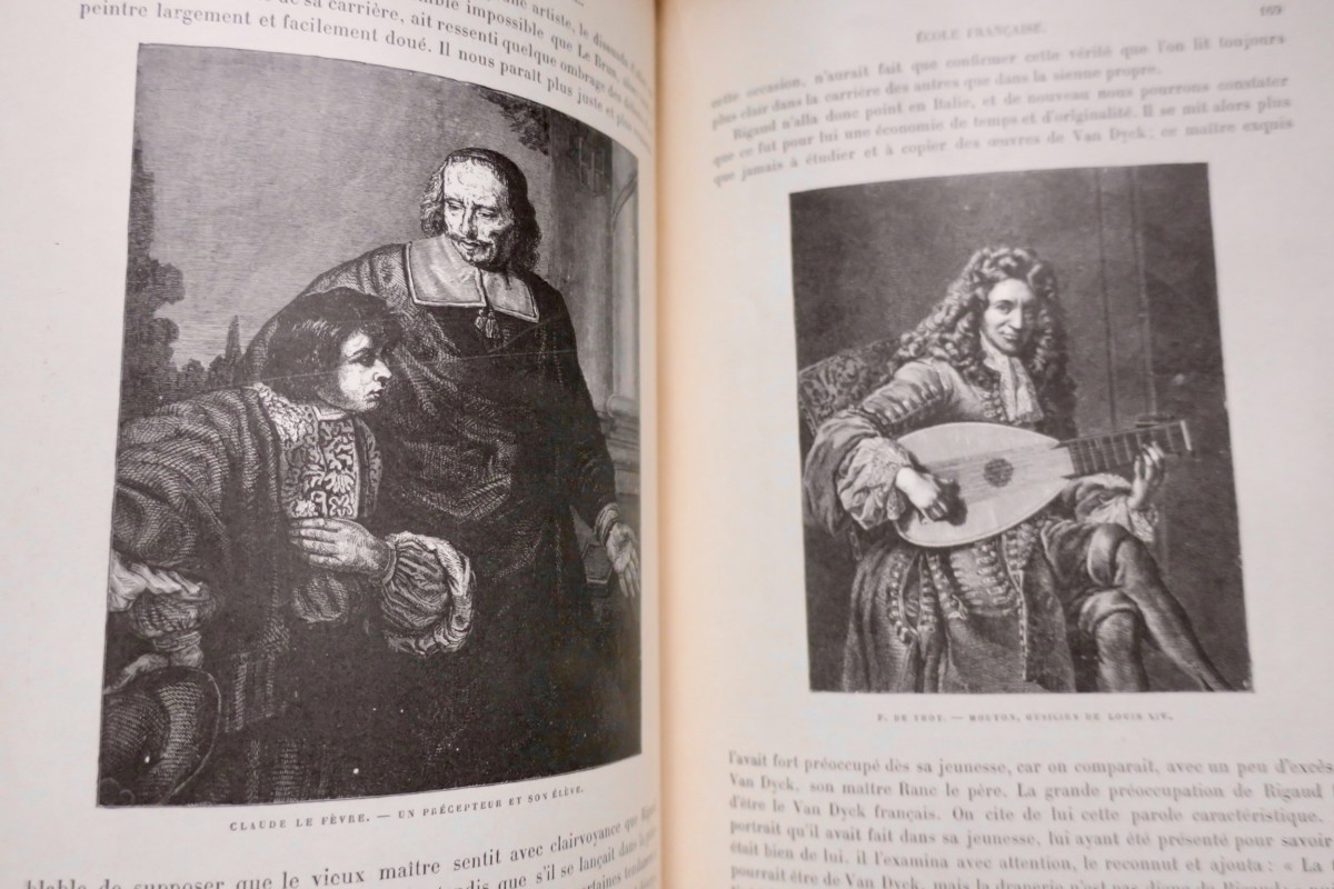 Histoire populaire de la peinture en France. Ecole française.