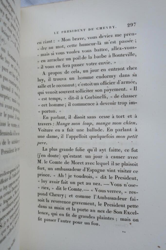 17th-century anecdotes and literary portraits
